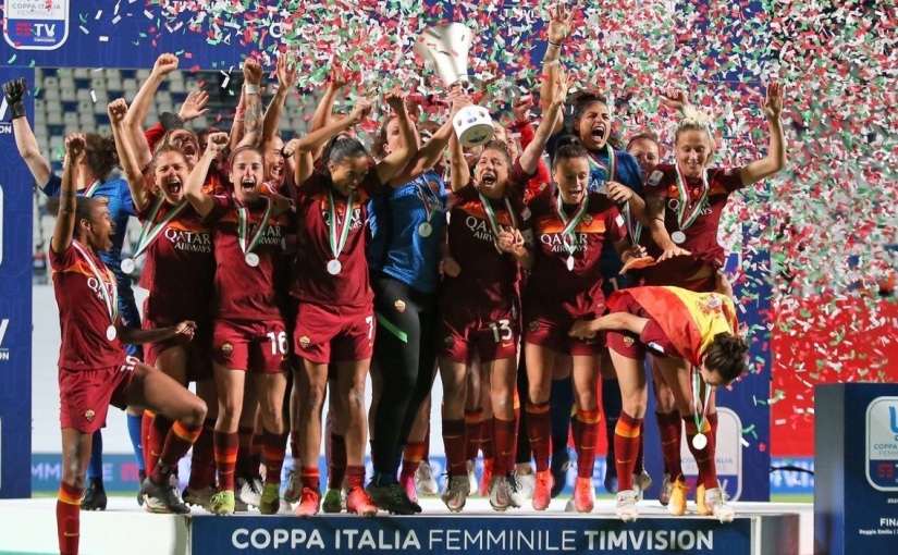 Football : l’AS Roma remporte la coupe d’Italie devant le Milan AC !