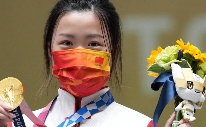 JO Tokyo – Tir : La Chinoise Qian Yang, première médaille d’or à Tokyo.